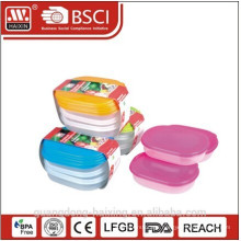 Plastic Food Container, Lunch Box 0.25L (2pcs)